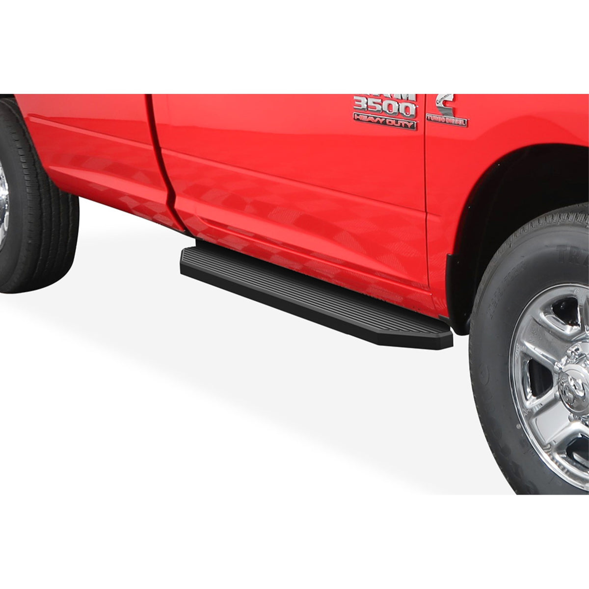 2009-2018 Dodge Ram 1500 Regular Cab(Incl. 19-20 Ram 1500 Classic) \ 2010-2021 Dodge Ram 2500/3500/4500/5500 Regular Cab 6061 Aircraft Aluminum Black Finishing H Style Door To Door