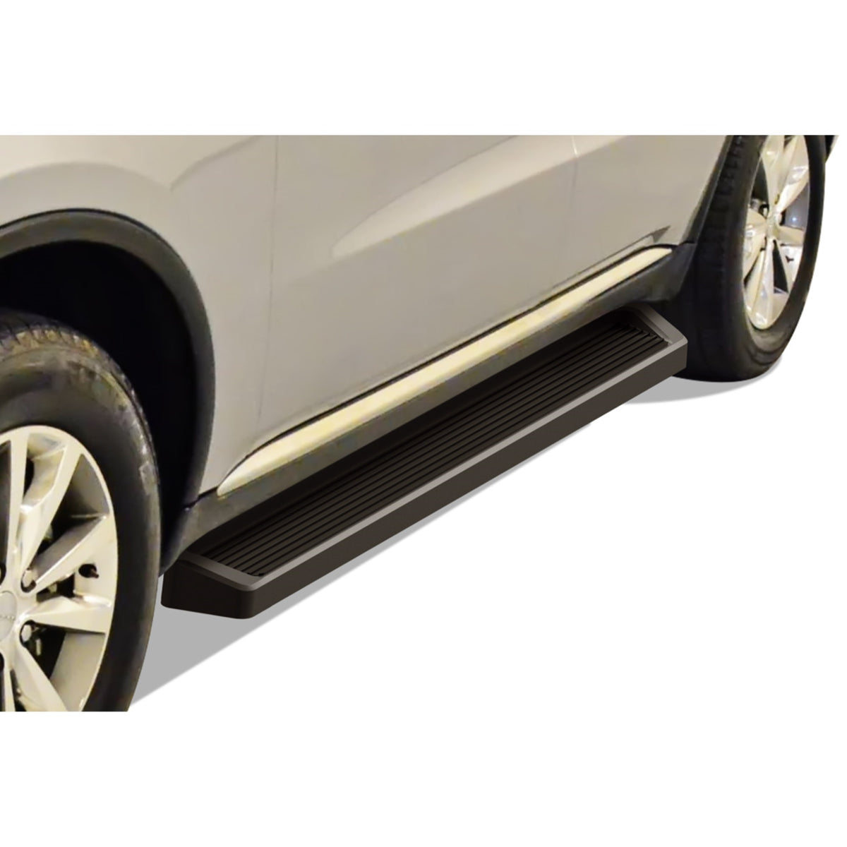2004-2010 Dodge Durango\ 2006-2009 Dodge Aspen 6061 Aircraft Aluminum Black Finishing 6 Inch Irunning Board Door To Door