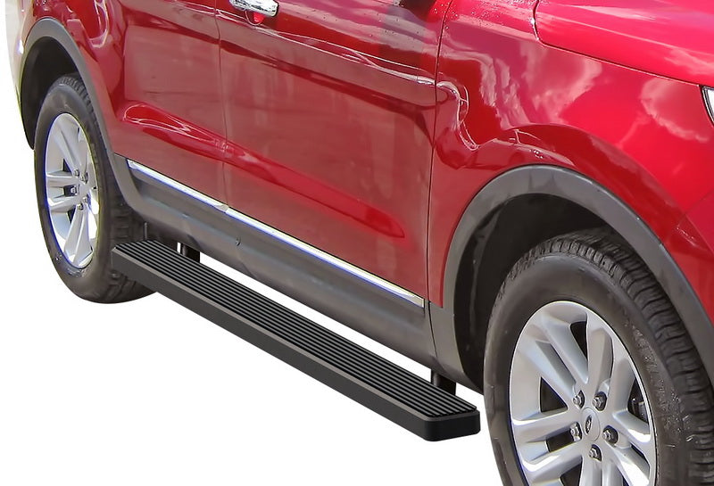 2011-2018 Ford Explorer 4-Door Suv 6061 Aircraft Aluminum Black Finishing Istep 5 Inch Sidestep