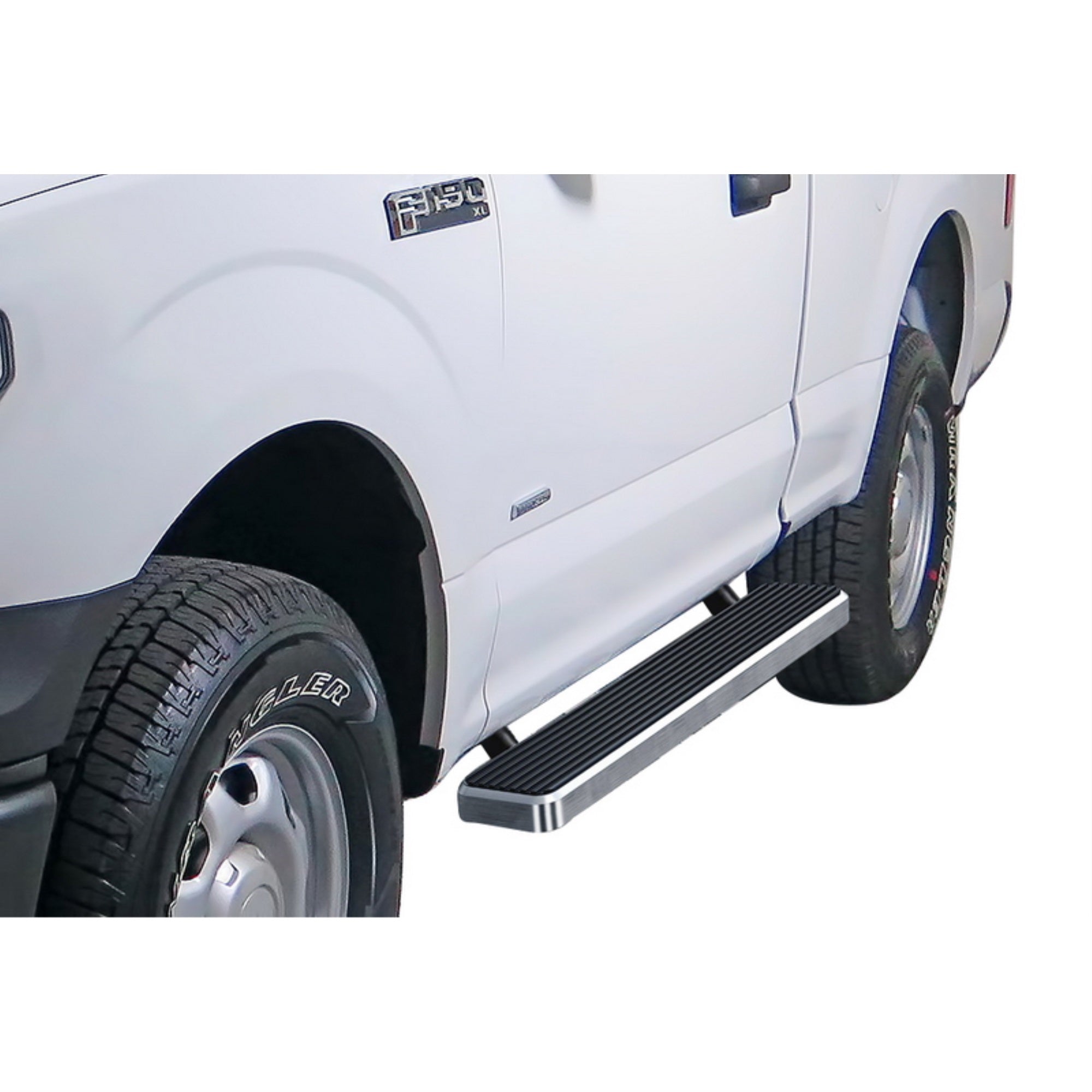 2015-2021 Ford F-150 Regular Cab\ 2017-2021 Ford F-250/F-350 Super Duty Regular Cab 6061 Aircraft Aluminum Hairline Finishing 5 Inch Door To Door