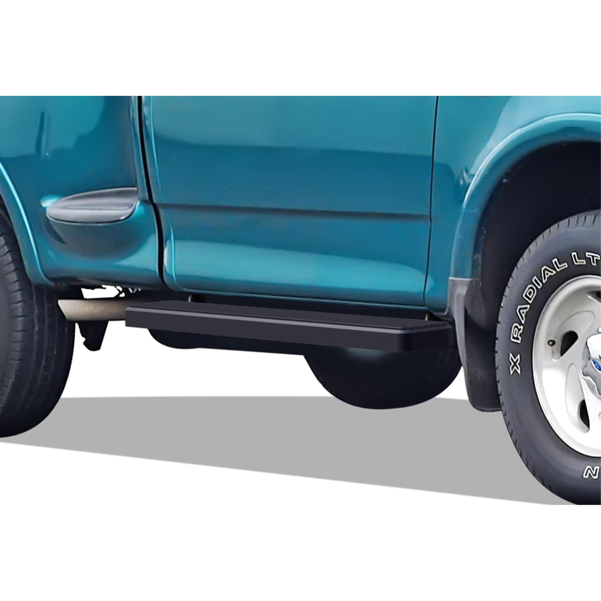 1997-2003 Ford F-150/F-250 Ld Regular Cab (Incl. 04 Heritage) Not For Lightning Model 6061 Aircraft Aluminum Black Finishing 5 Inch Door To Door