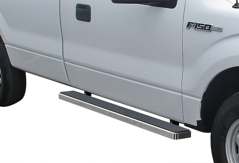 2009-2014 Ford F-150 Regular Cab 6061 Aircraft Aluminum Hairline Finishing Istep 5 Inch Sidestep