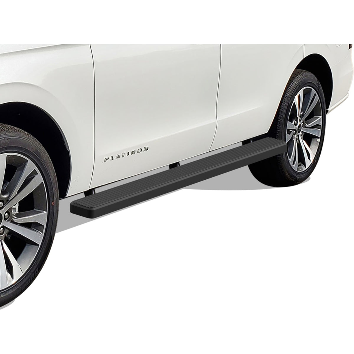 2018-2021 Ford Expedition| Excl. Max Model 6061 Aircraft Aluminum Black Finishing 5 Inch Door To Door