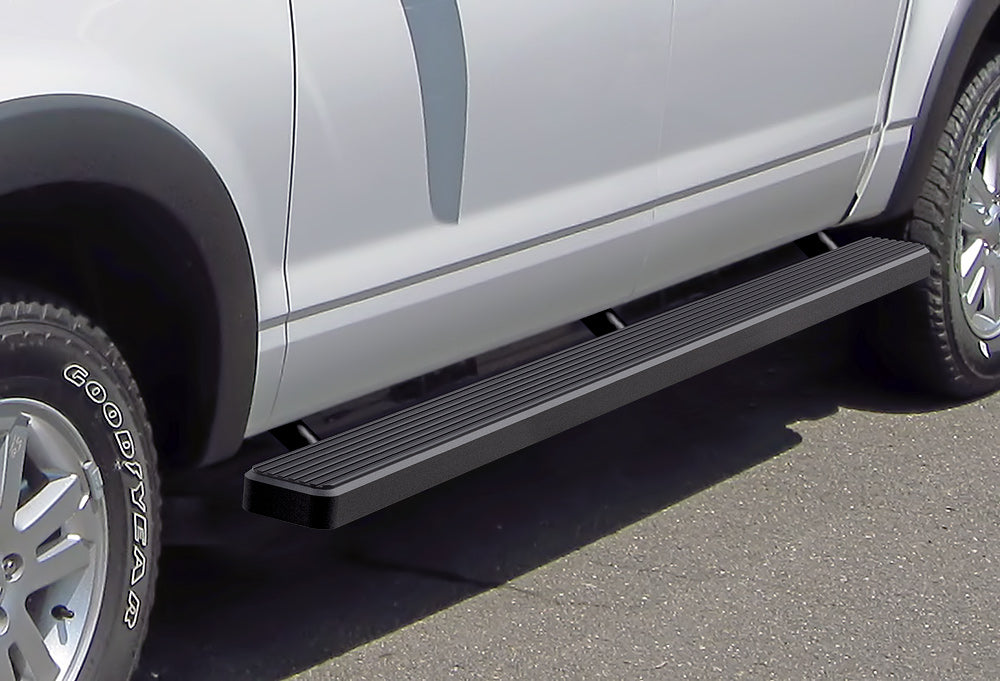 2007-2010 Ford Explorer Sport Trac 6061 Aircraft Aluminum Black Finishing Istep 5 Inch Sidestep