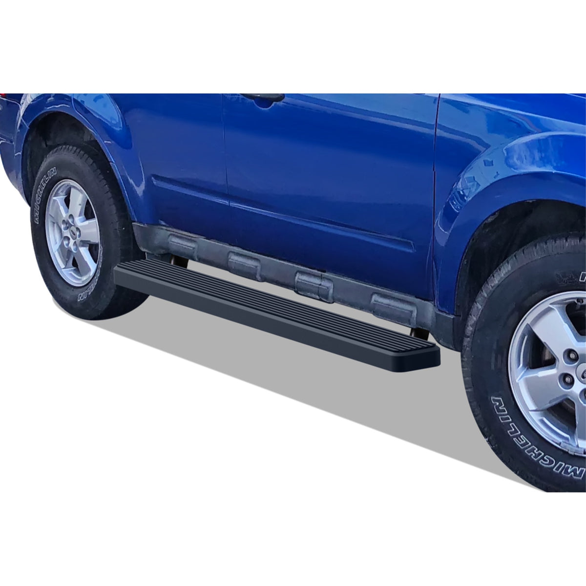 2008-2012 Ford Escape\ 2008-2011 Mazda Tribute\ 2008-2010 Mercury Mariner (Drilling Is Required On The Plastic Cover) 6061 Aircraft Aluminum Black Finishing 6 Inch Door To Door