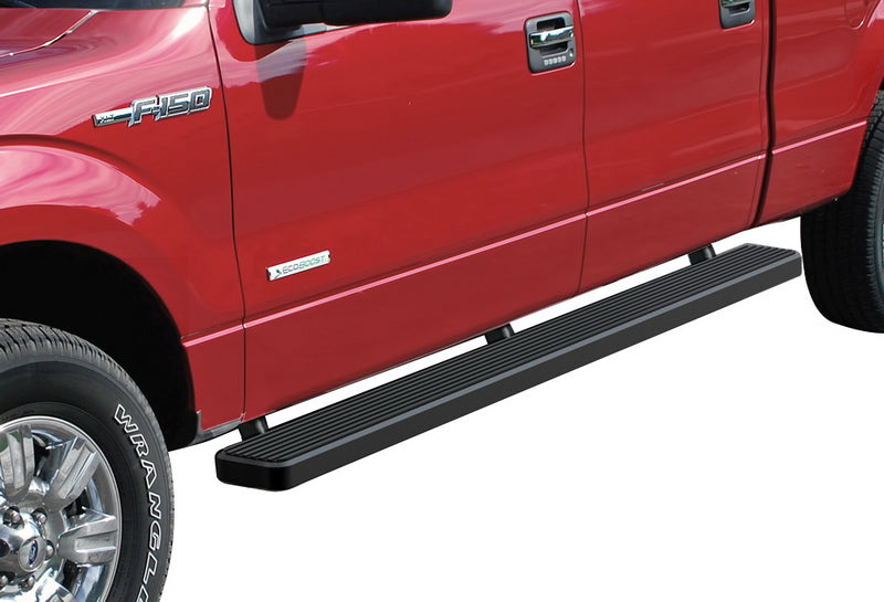 2009-2014 Ford F-150 Supercrew Cab 6061 Aircraft Aluminum Black Finishing Istep 6 Inch Sidestep