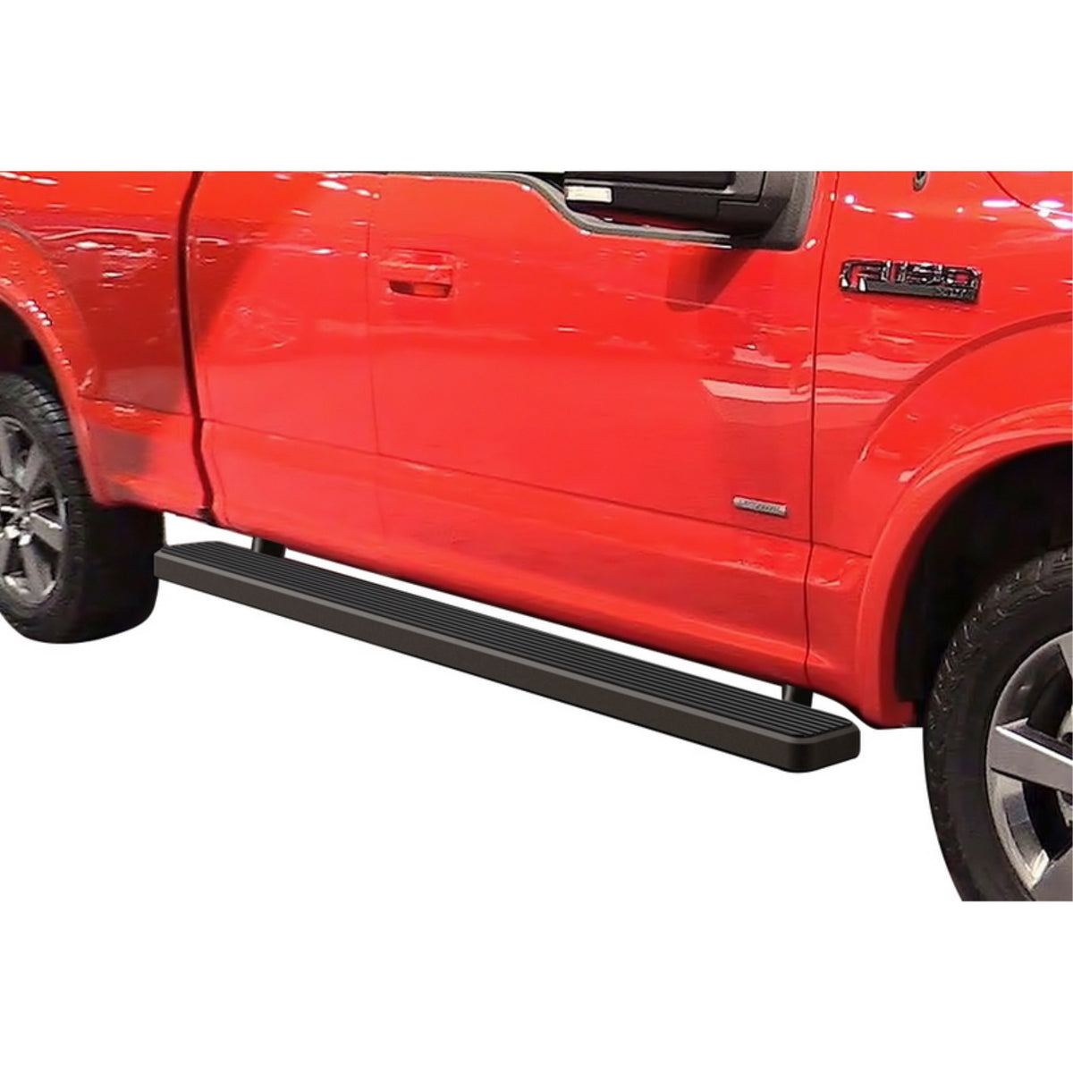 2015-2021 Ford F-150 Super Cab\ 2017-2021 Ford F-250/F-350 Super Duty Super Cab 6061 Aircraft Aluminum Black Finishing 6 Inch Door To Door