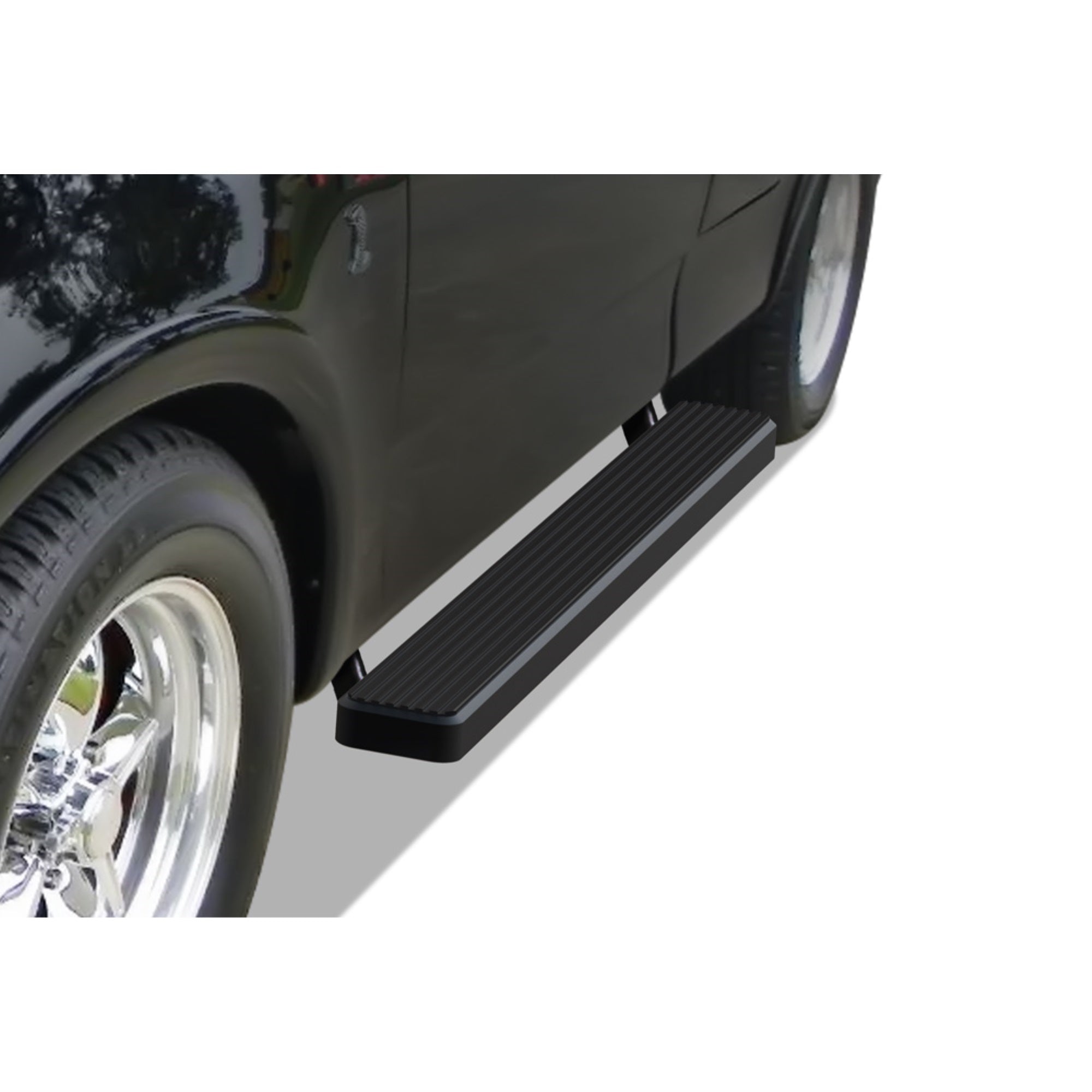 1997-2003 Ford F-150/F-250 Ld Regular Cab (Incl. 04 Heritage) Not For Lightning Model 6061 Aircraft Aluminum Black Finishing 6 Inch Door To Door