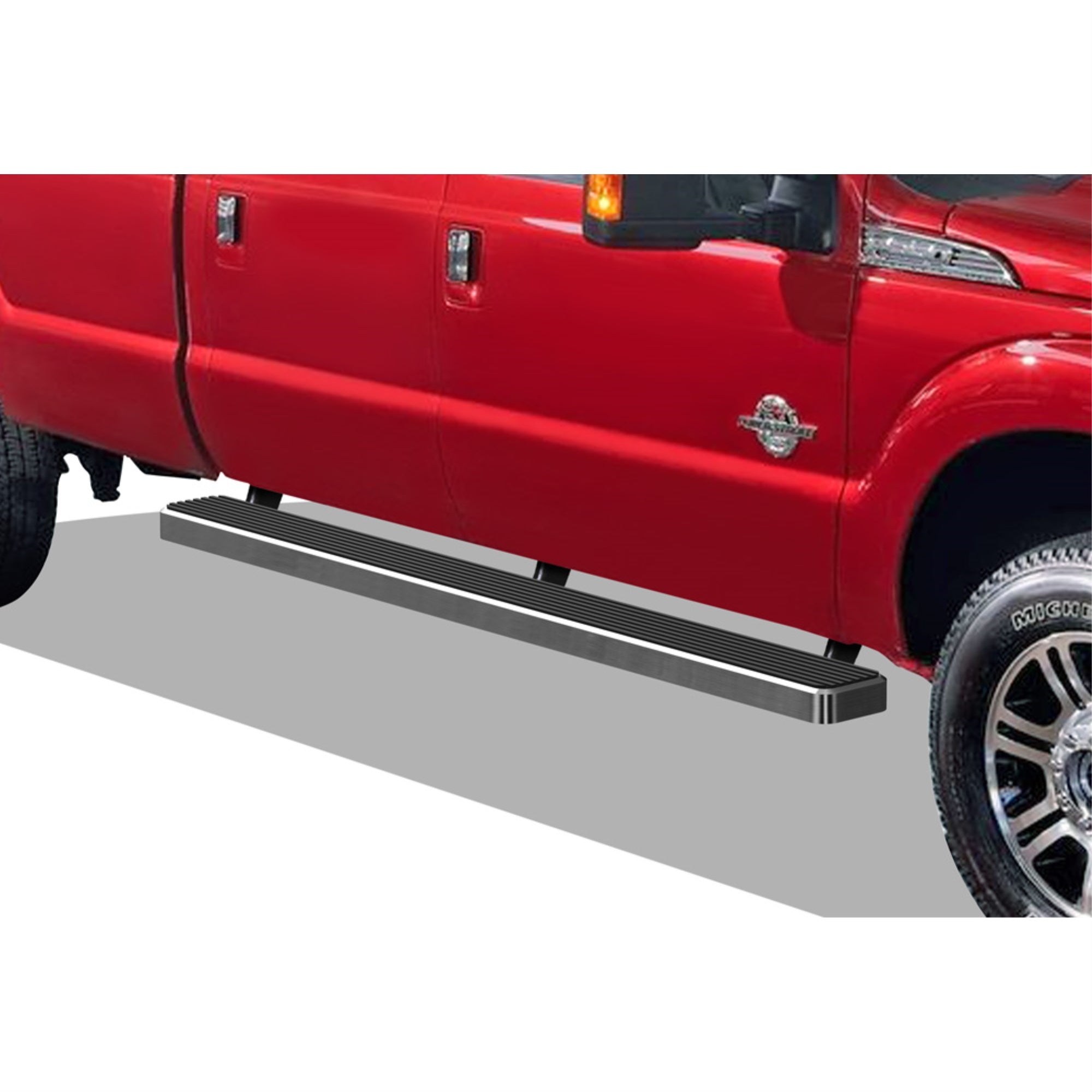 1999-2016 Ford F-250/F-350/F-450/F-550 Super Duty Crew Cab 6061 Aircraft Aluminum Hairline Finishing 6 Inch Door To Door