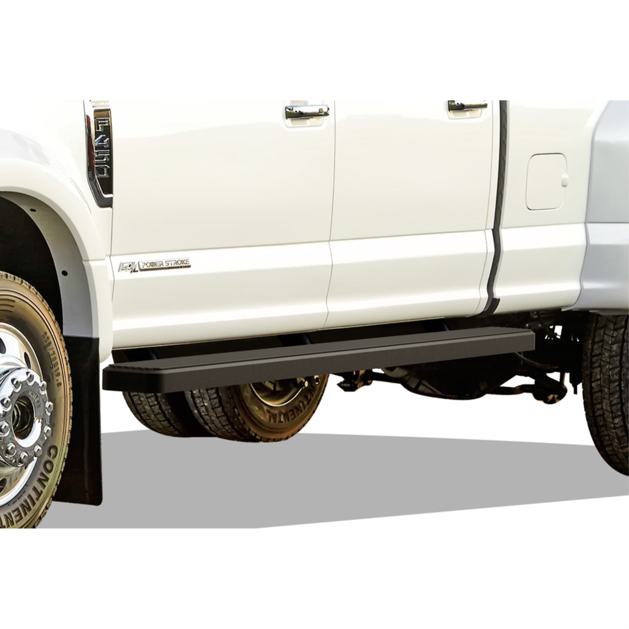 1999-2016 Ford F-250/F-350/F-450/F-550 Super Duty Crew Cab 6061 Aircraft Aluminum Black Finishing 6 Inch Door To Door