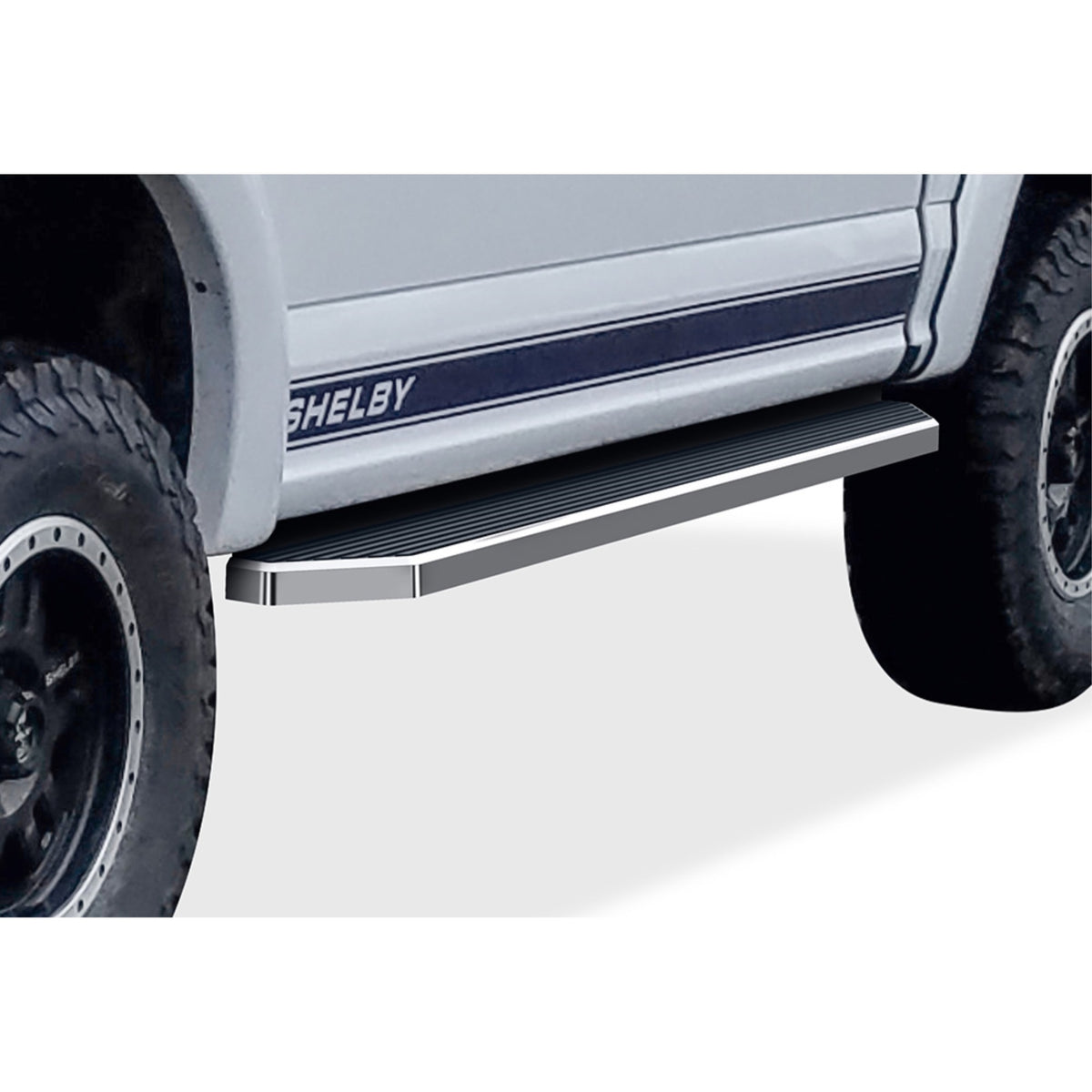 2015-2021 Ford F-150 Supercrew Cab\ 2017-2021 Ford F-250/F-350/F-450/F-550 Super Duty Crew Cab 6061 Aircraft Aluminum Polish Finishing H Style Door To Door