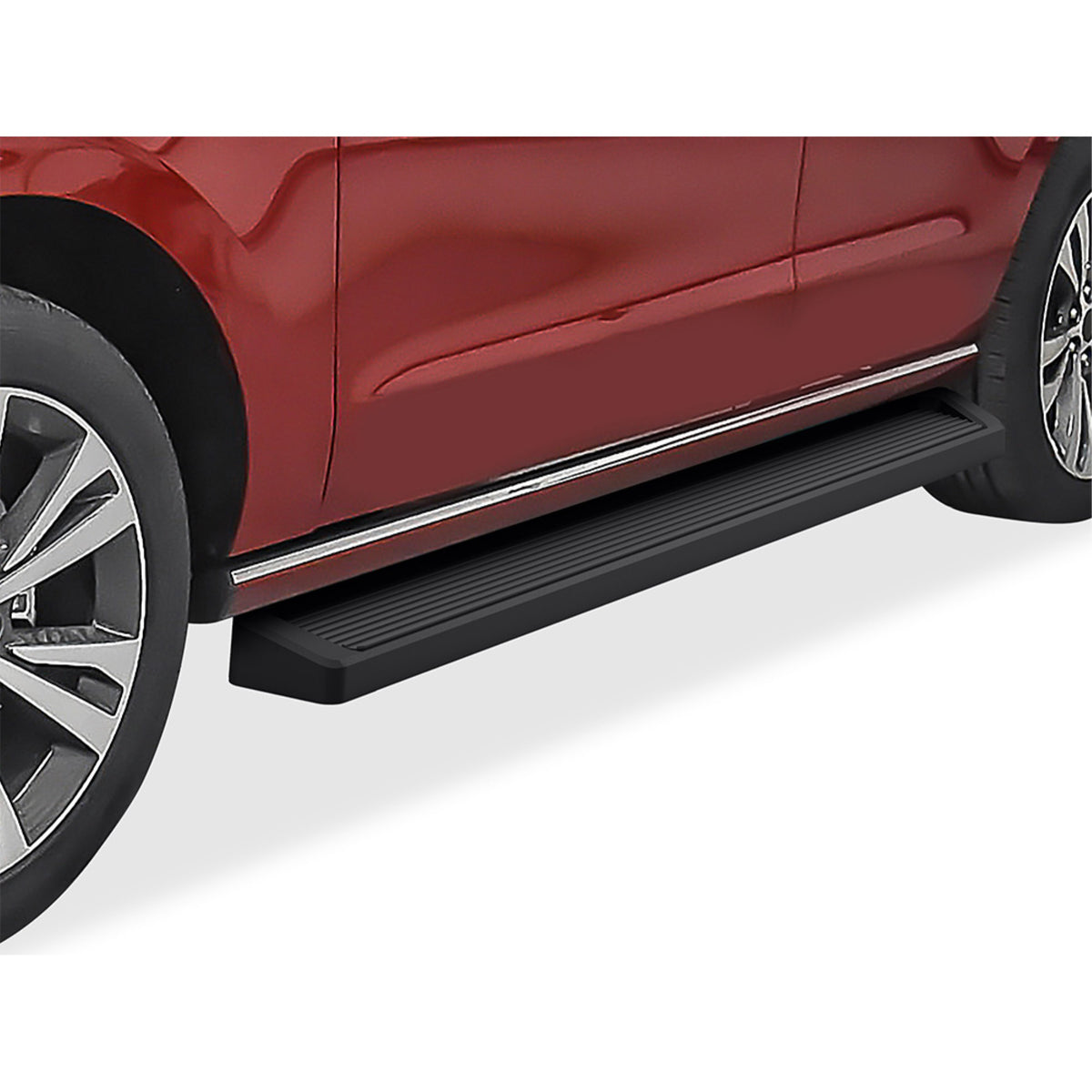 2018-2021 Ford Expedition| Excl. Max Model 6061 Aircraft Aluminum Black Finishing 6 Inch Irunning Board Door To Door