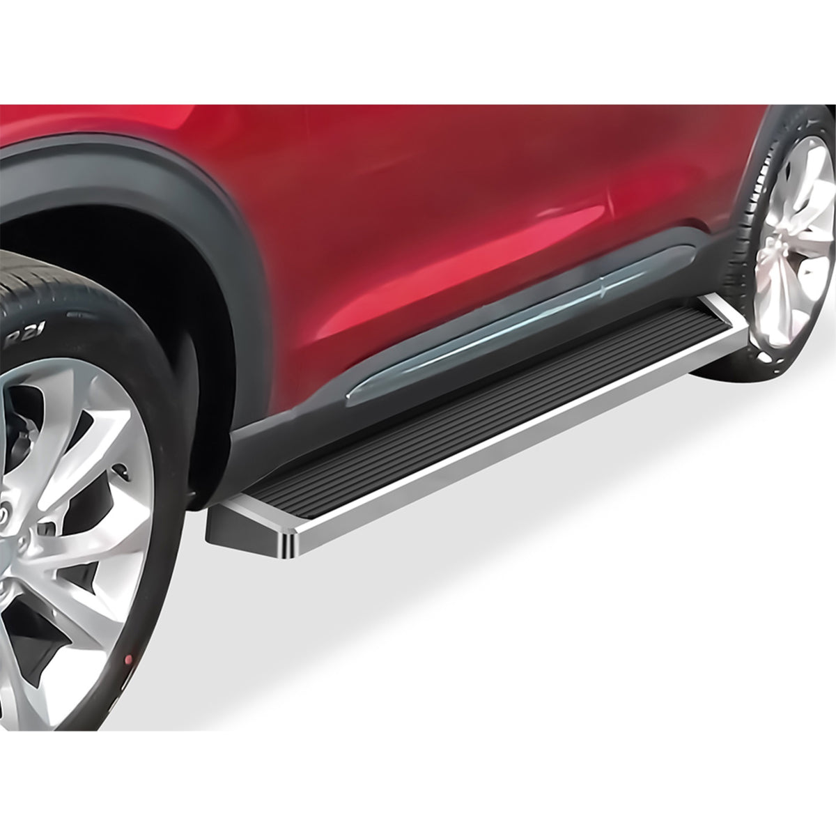 2020-2021 Ford Explorer 4-Door Suv 6061 Aircraft Aluminum Polish Finish 6 Inch Irunning Board Door To Door Side Step Running Board
