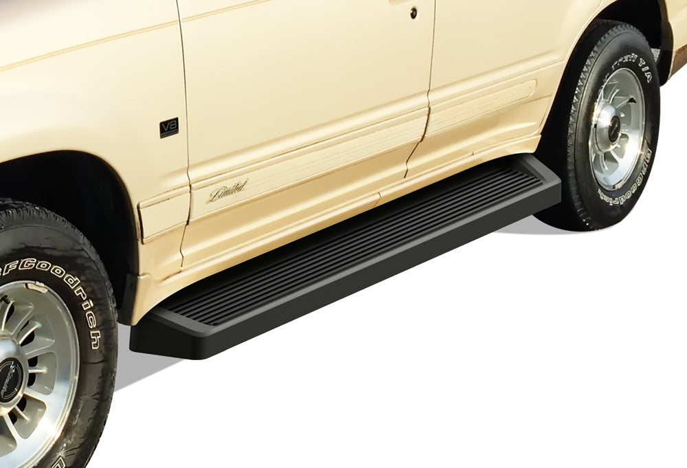 1995-2001 Ford Explorer 4-Door (Excl. 02 Body Style) (*Will Not Fit Models With Mud Flaps) 6061 Aircraft Aluminum Black Finishing Irunning Board