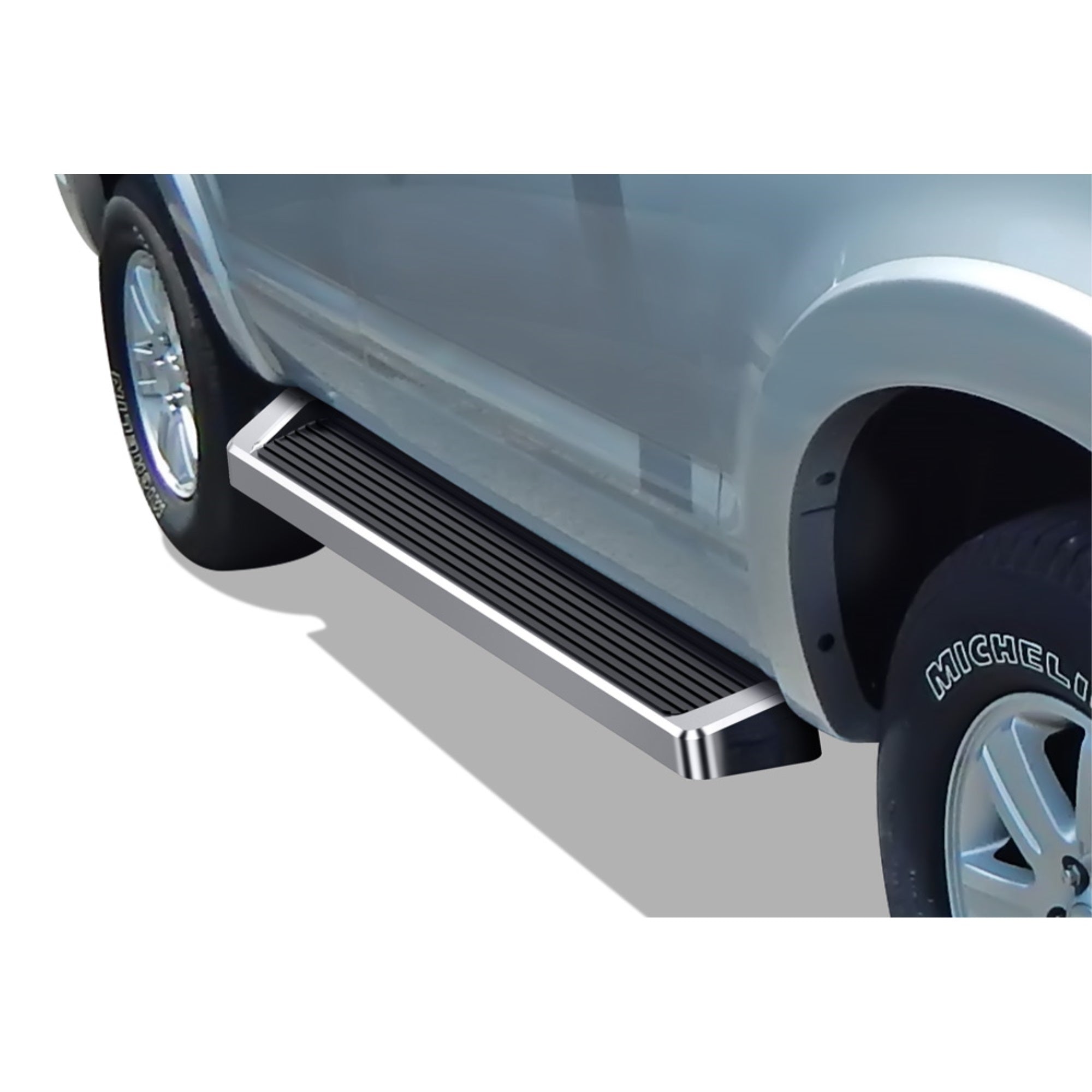 2006-2010 Ford Explorer 4 Door\ 2006-2010 Mercury Mountaineer (Will Not Fit On Vehicles Equipped With Power Retracting Boards) 6061 Aircraft Aluminum Polish Finishing 6 Inch Irunning Board Door To Door