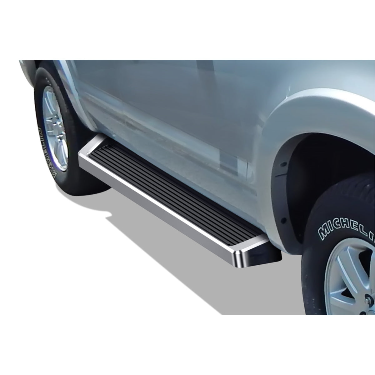 2006-2010 Ford Explorer 4 Door\ 2006-2010 Mercury Mountaineer (Will Not Fit On Vehicles Equipped With Power Retracting Boards) 6061 Aircraft Aluminum Polish Finishing 6 Inch Irunning Board Door To Door