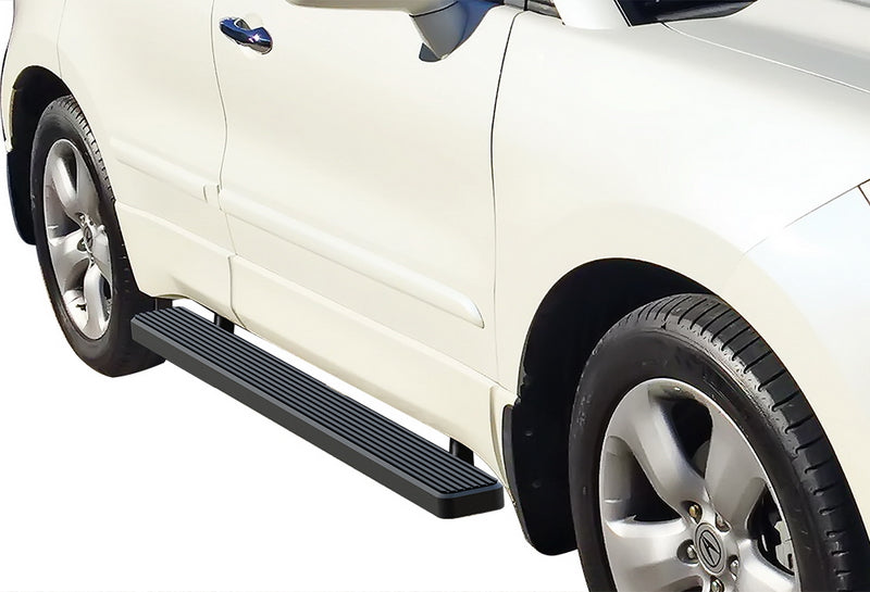 2007-2010 Acura Mdx 6061 Aircraft Aluminum Black Finishing Istep 5 Inch Sidestep