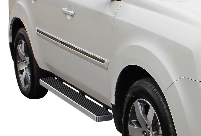 2009-2015 Honda Pilot 6061 Aircraft Aluminum Hairline Finishing Istep 5 Inch Sidestep