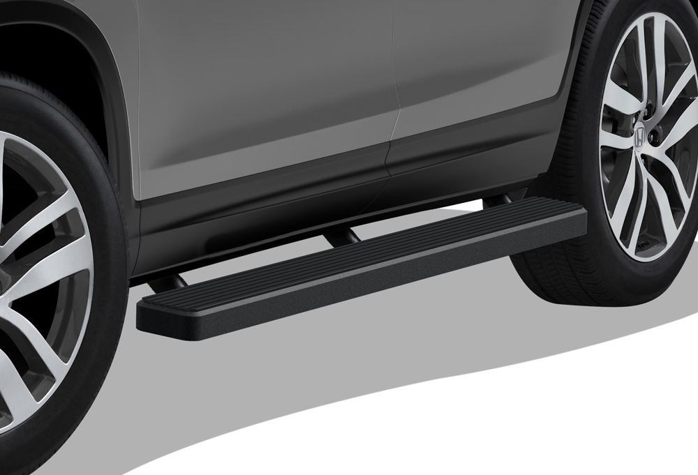 2016-2018 Honda Pilot 6061 Aircraft Aluminum Black Finishing Istep 5 Inch Sidestep