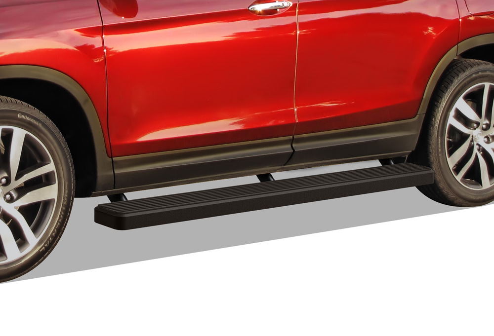 2016-2018 Honda Pilot 6061 Aircraft Aluminum Black Finishing Istep 6 Inch Sidestep