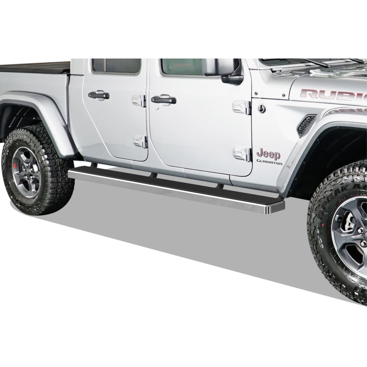2020-2021 Jeep Gladiator 6061 Aircraft Aluminum Hairline Finishing 6 Inch Door To Door