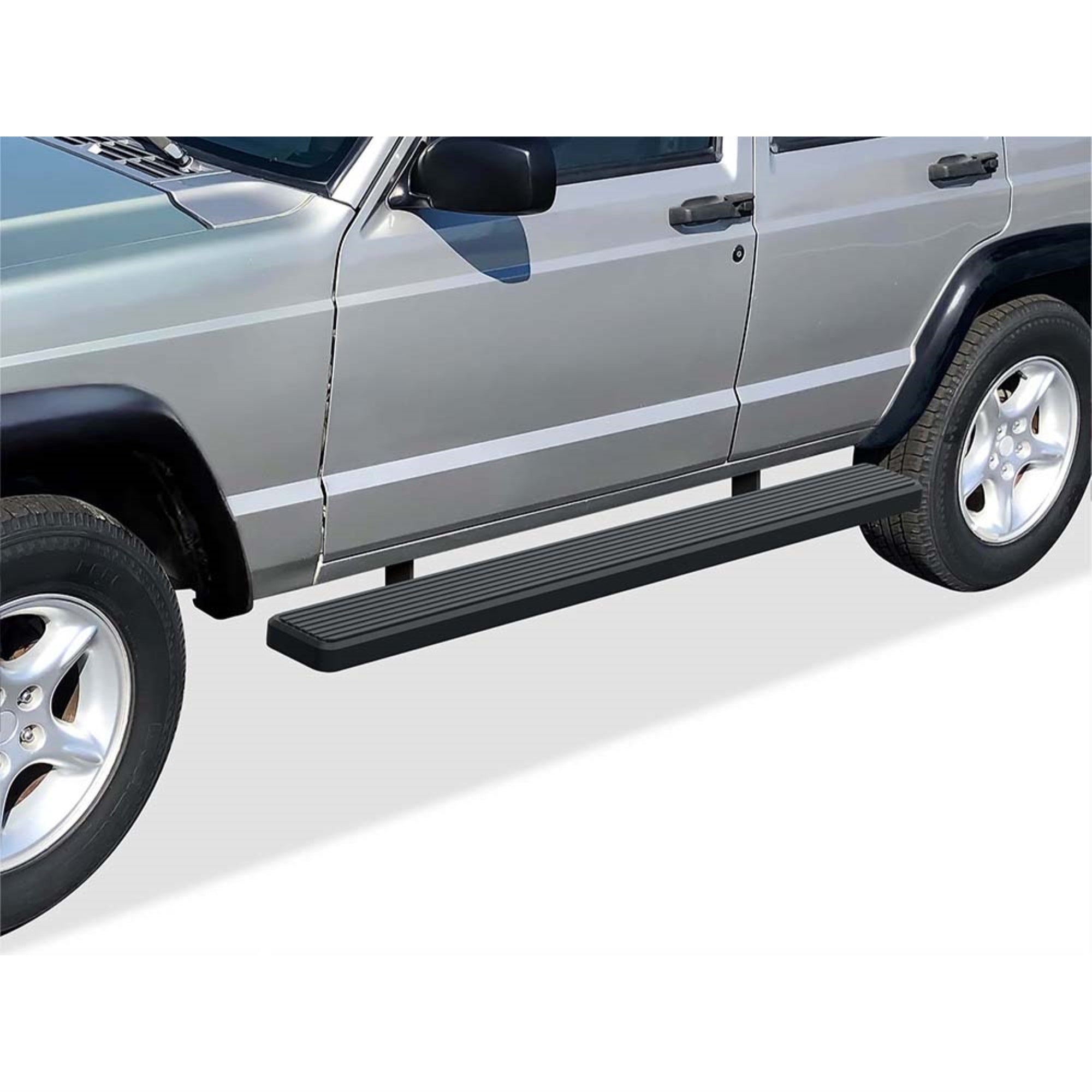 Stainless Steel Both Sides Istep 6 Inch 1984-2000 Jeep Cherokee 4-Door Only