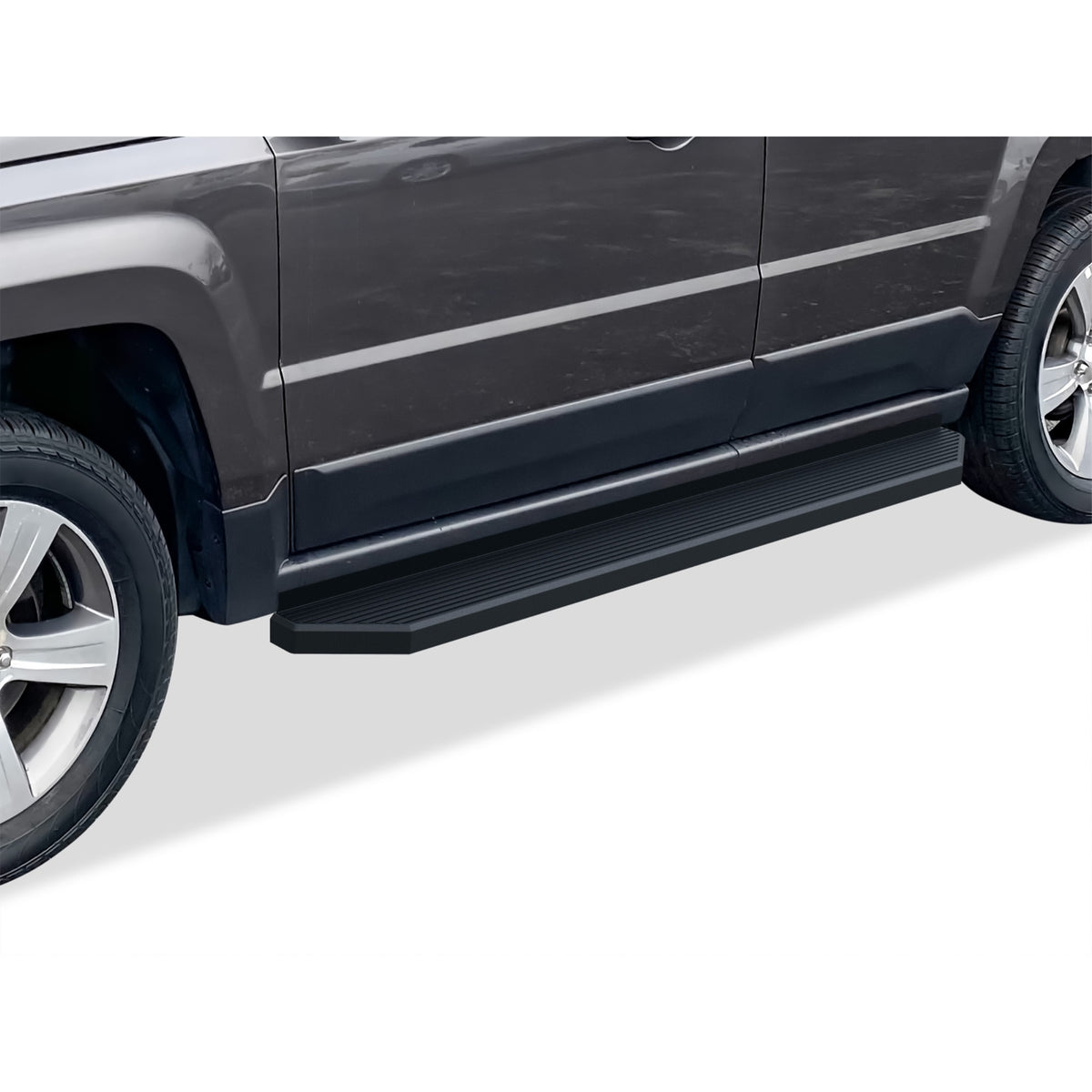 Stainless Steel Both Sides Running Board-H Series 2007-2017 Jeep Patriot