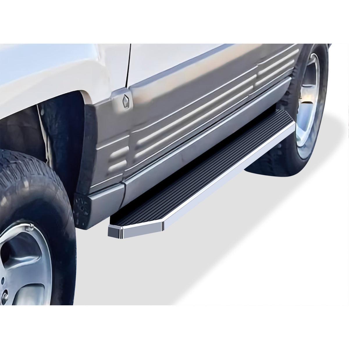 6061 Aircraft Aluminum Both Sides Running Board-H Series 1994-1998 Jeep Grand Cherokee Laredo Only