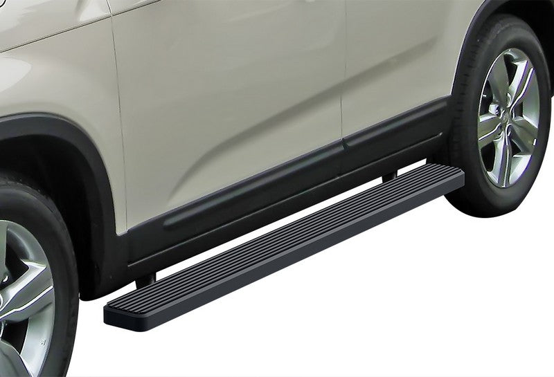 2011-2013 Kia Sorento 6061 Aircraft Aluminum Black Finishing Istep 5 Inch Sidestep