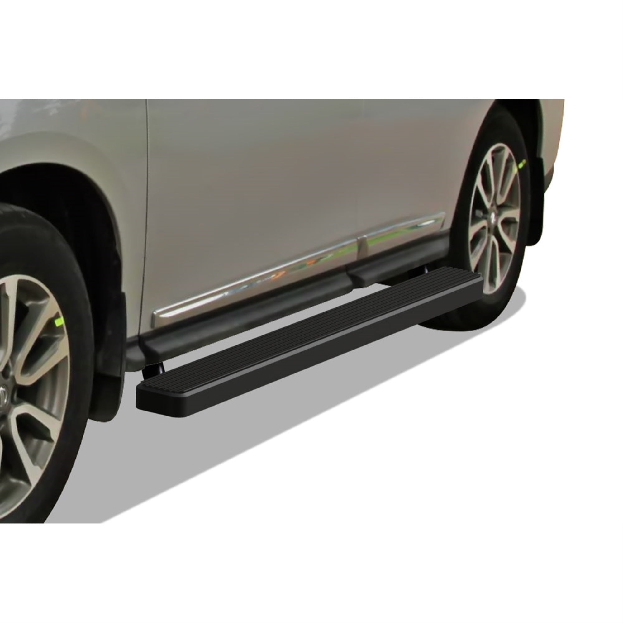 2013-2016 Infinti Qx60 \ 2013-2021 Nissan Pathfinder (Excl. Platinum Model) 6061 Aircraft Aluminum Black Finishing 5 Inch Door To Door
