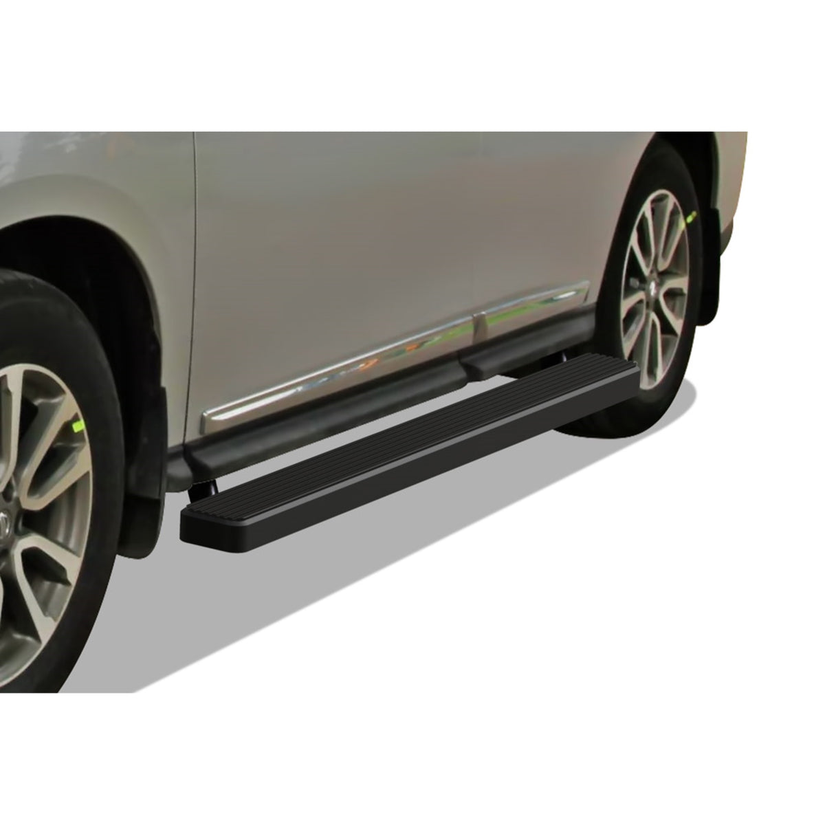 2013-2016 Infinti Qx60 \ 2013-2021 Nissan Pathfinder (Excl. Platinum Model) 6061 Aircraft Aluminum Black Finishing 5 Inch Door To Door