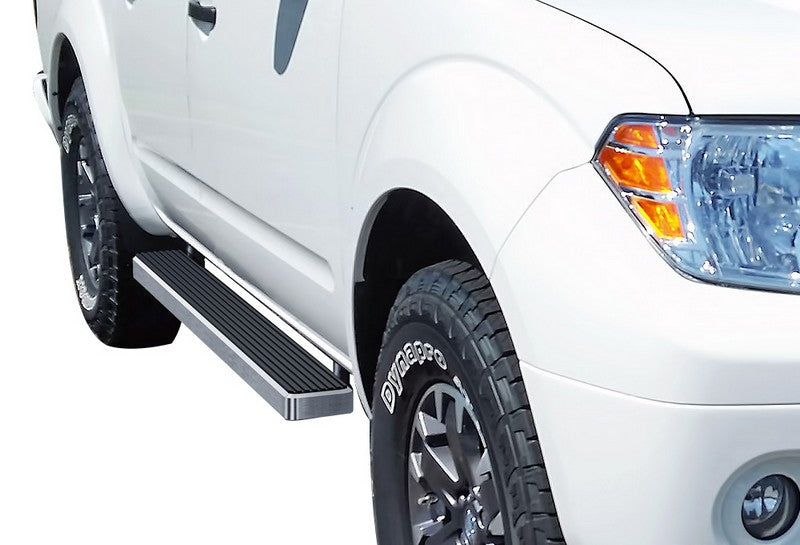 2005-2018 Nissan Frontier Crew Cab 6061 Aircraft Aluminum Hairline Finishing Istep 5 Inch Sidestep