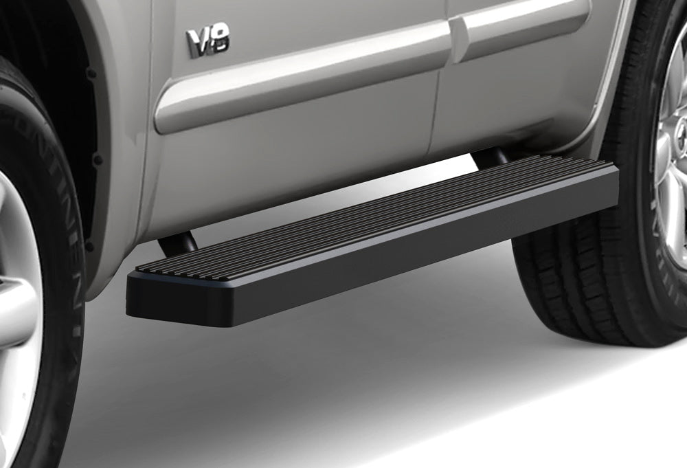2004-2016 Nissan Armada 6061 Aircraft Aluminum Black Finishing Istep 5 Inch Sidestep