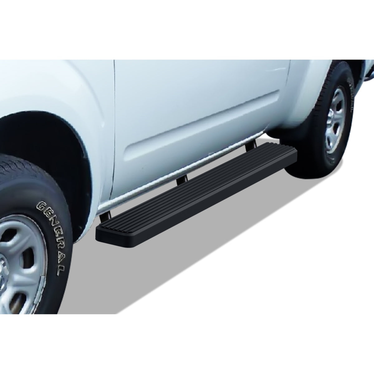 2005-2020 Nissan Frontier King Cab\ 2005-2012 Suzuki Equator Extra Cab 6061 Aircraft Aluminum Black Finishing 6 Inch Door To Door