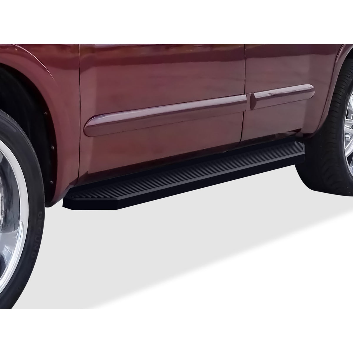6061 Aircraft Aluminum Both Sides Running Board-H Series 2004-2016  Armada