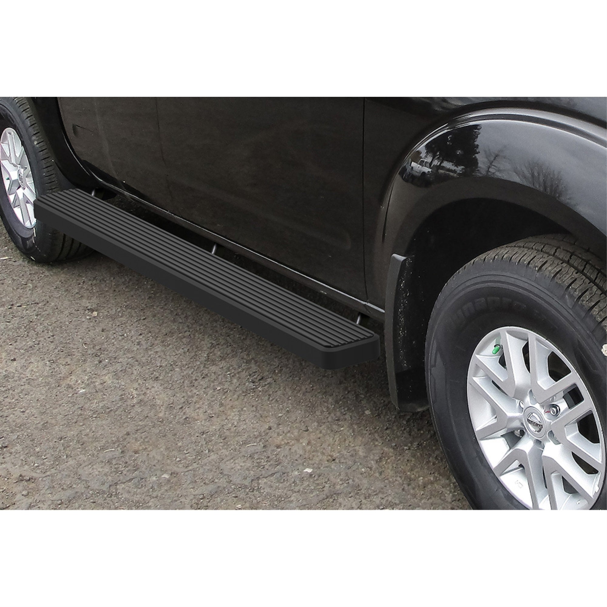 Stainless Steel Both Sides Istep W2W 6 Inch 2005-2025  Frontier Crew Cab 5 Ft Bed