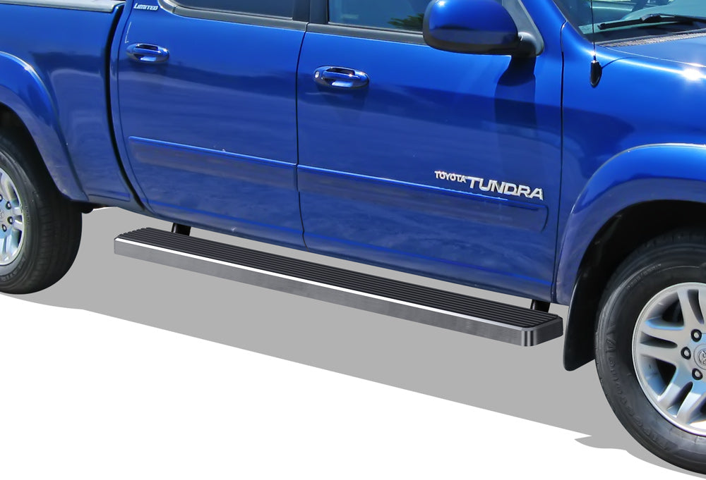 2004-2006 Toyota Tundra Double Cab 6061 Aircraft Aluminum Hairline Finishing Istep 6 Inch Sidestep
