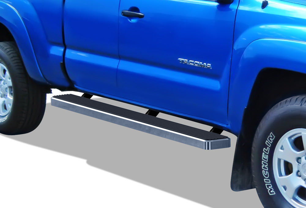 2005-2018 Toyota Tacoma Extended Cab Or Access Cab 6061 Aircraft Aluminum Hairline Finishing Istep 6 Inch Sidestep