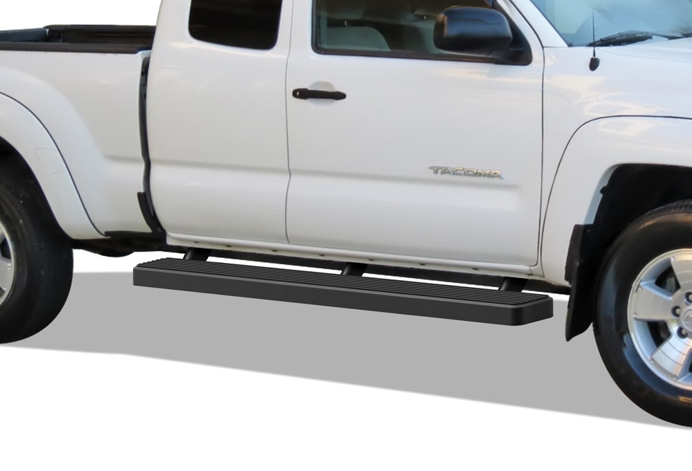 2005-2018 Toyota Tacoma Extended Cab Or Access Cab 6061 Aircraft Aluminum Black Finishing Istep 6 Inch Sidestep