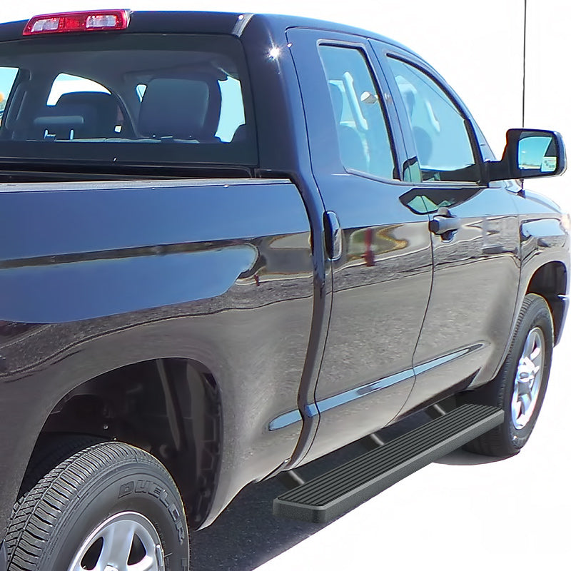 2007-2018 Toyota Tundra Double Cab 6061 Aircraft Aluminum Black Finishing Istep 6 Inch Sidestep
