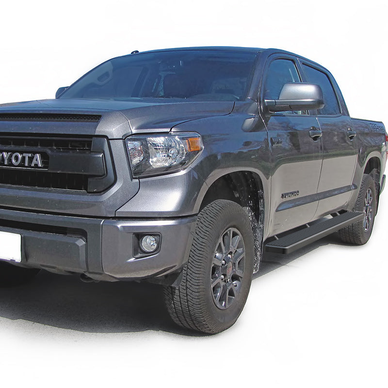 2007-2018 Toyota Tundra Crewmax Cab 6061 Aircraft Aluminum Black Finishing Istep 6 Inch Sidestep