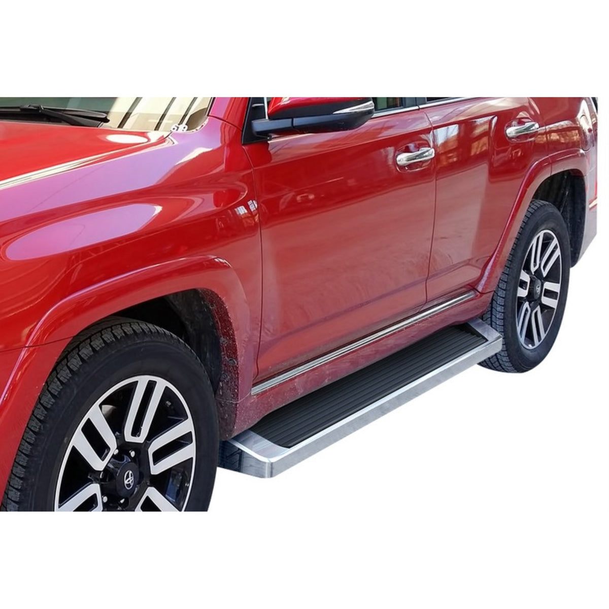2010-2013 Toyota 4Runner Sr5 \ 2010-2021 Toyota 4Runner Limited \ 2019-2021 Toyota 4Runner Nightshade Edition|Only Fit Models With Lower Rocker Panel Extensions 6061 Aircraft Aluminum Polish Finishing 6 Inch Irunning Board Door To Door