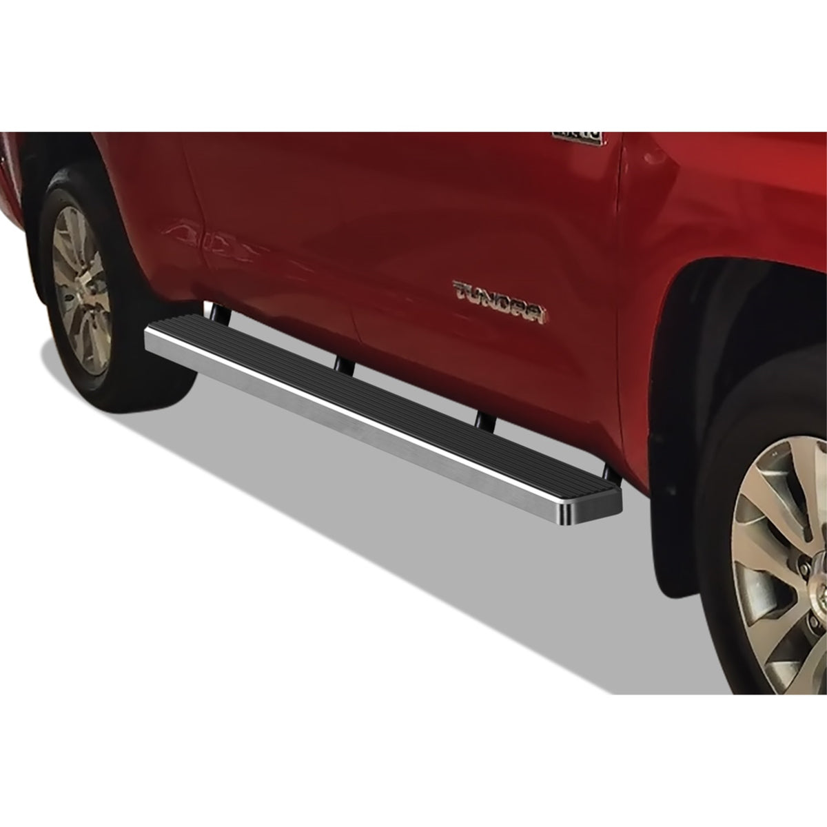 2007-2021 Toyota Tundra Double Cab 5.5 Ft Bed\ 2007-2021 Toyota Tundra Crewmax Cab 5.5 Ft Bed 6061 Aircraft Aluminum Hairline Finishing 5 Inch Wheel To Wheel