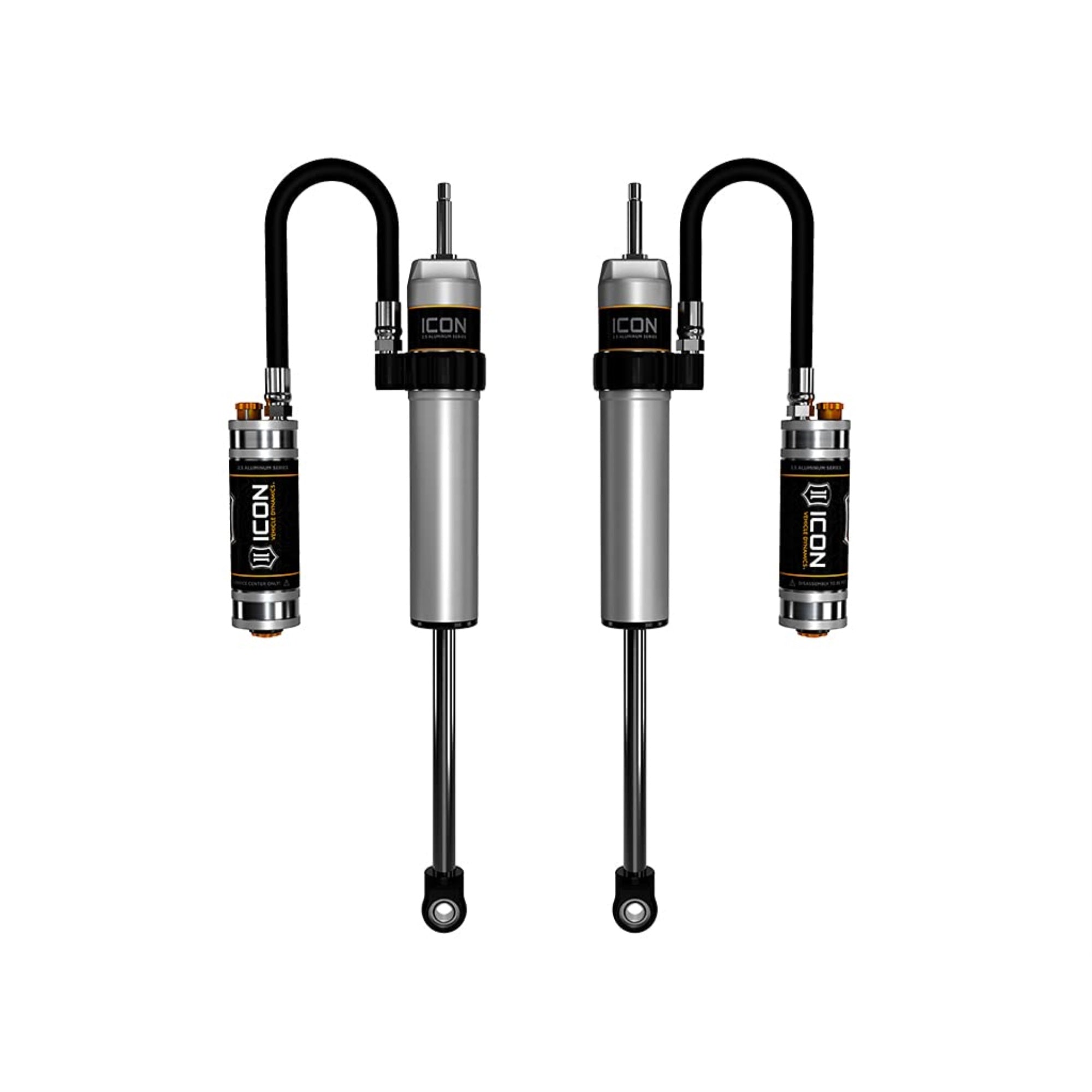 Icon 2.5' Lift, Front, 2.5 Vs Remote/Cdcv Shocks, Pair, Compatible With 2014-Up Ram 2500, 217802Cp