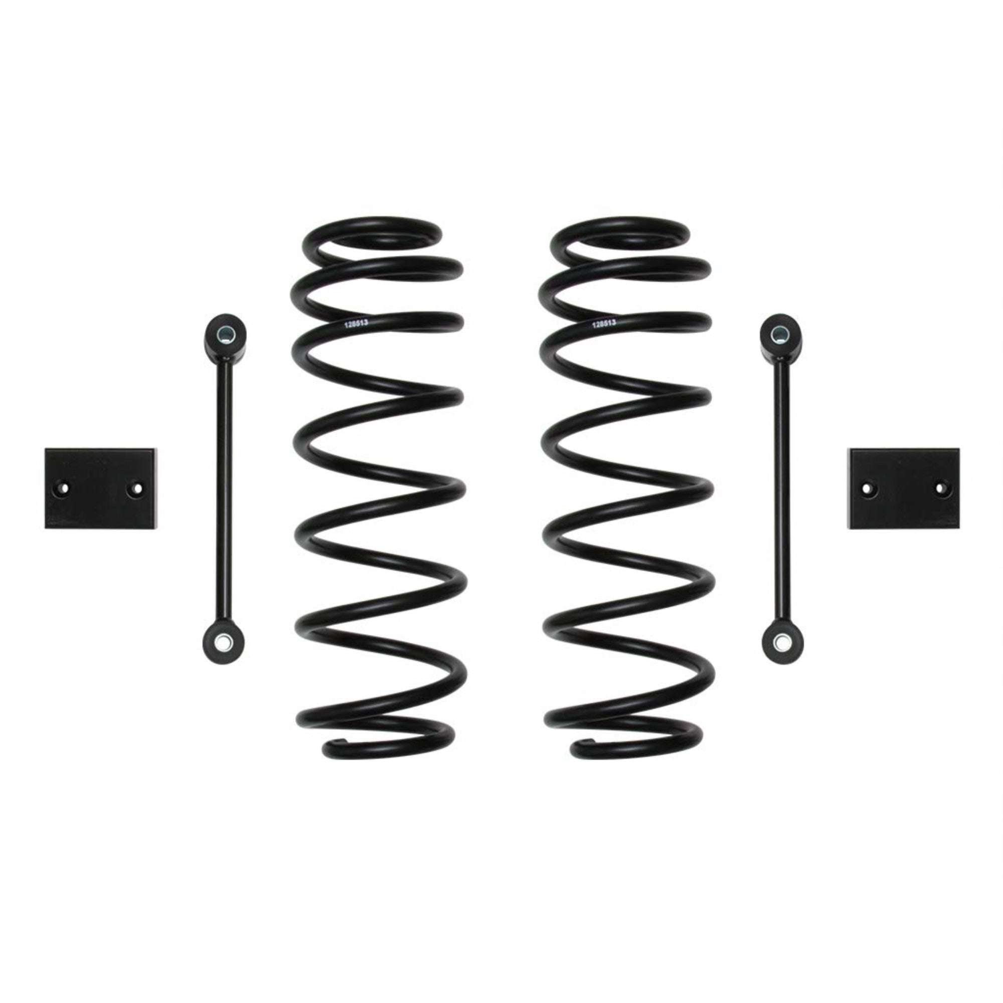 Icon 2.5' Lift, Rear, Dual Rate Coil Spring Kit, Compatible With 2018-Up Jeep Jl Wrangler, 22026
