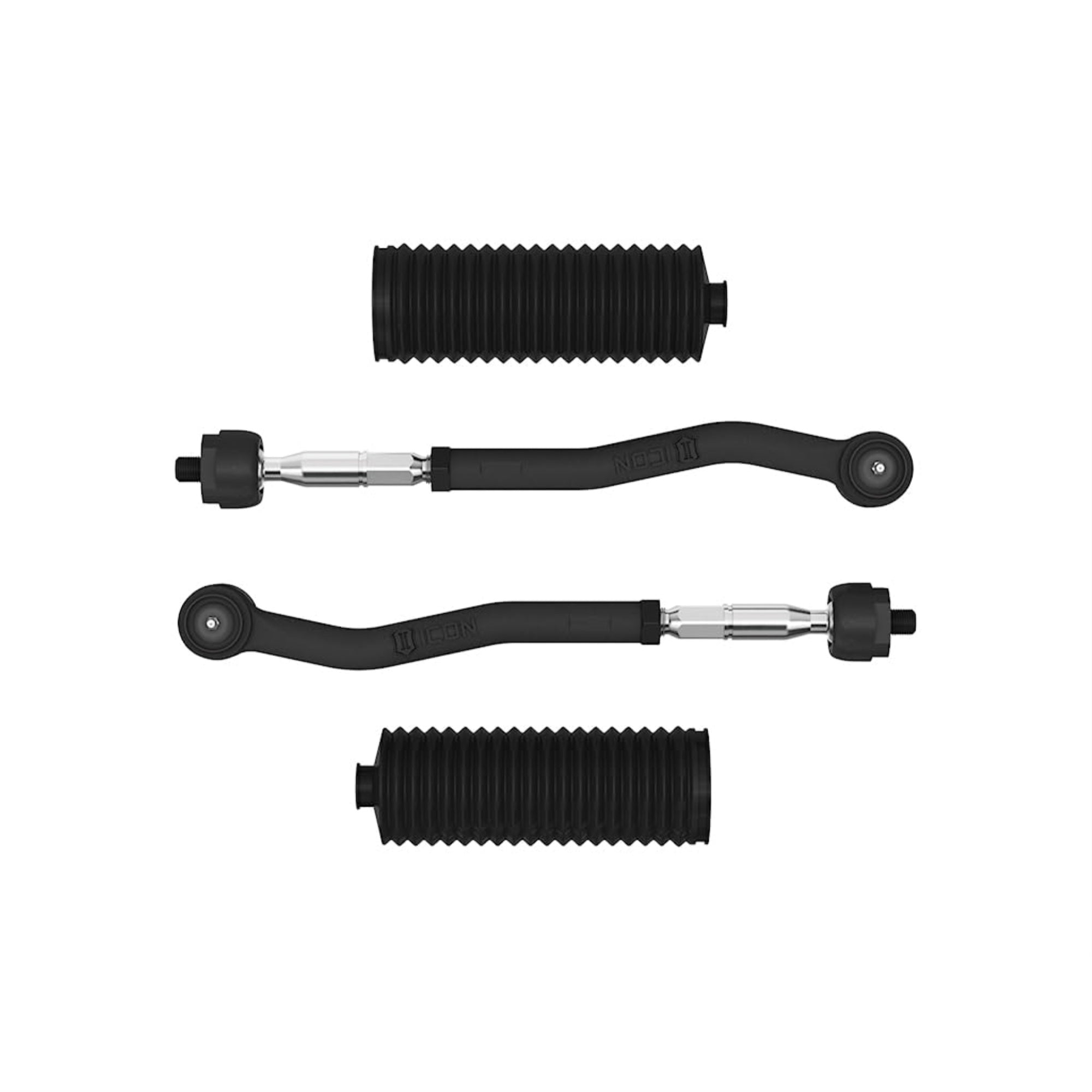 ICON, Tie Rod Kit, Compatible with 2021-2022 Ford Bronco Extreme Duty, 45212