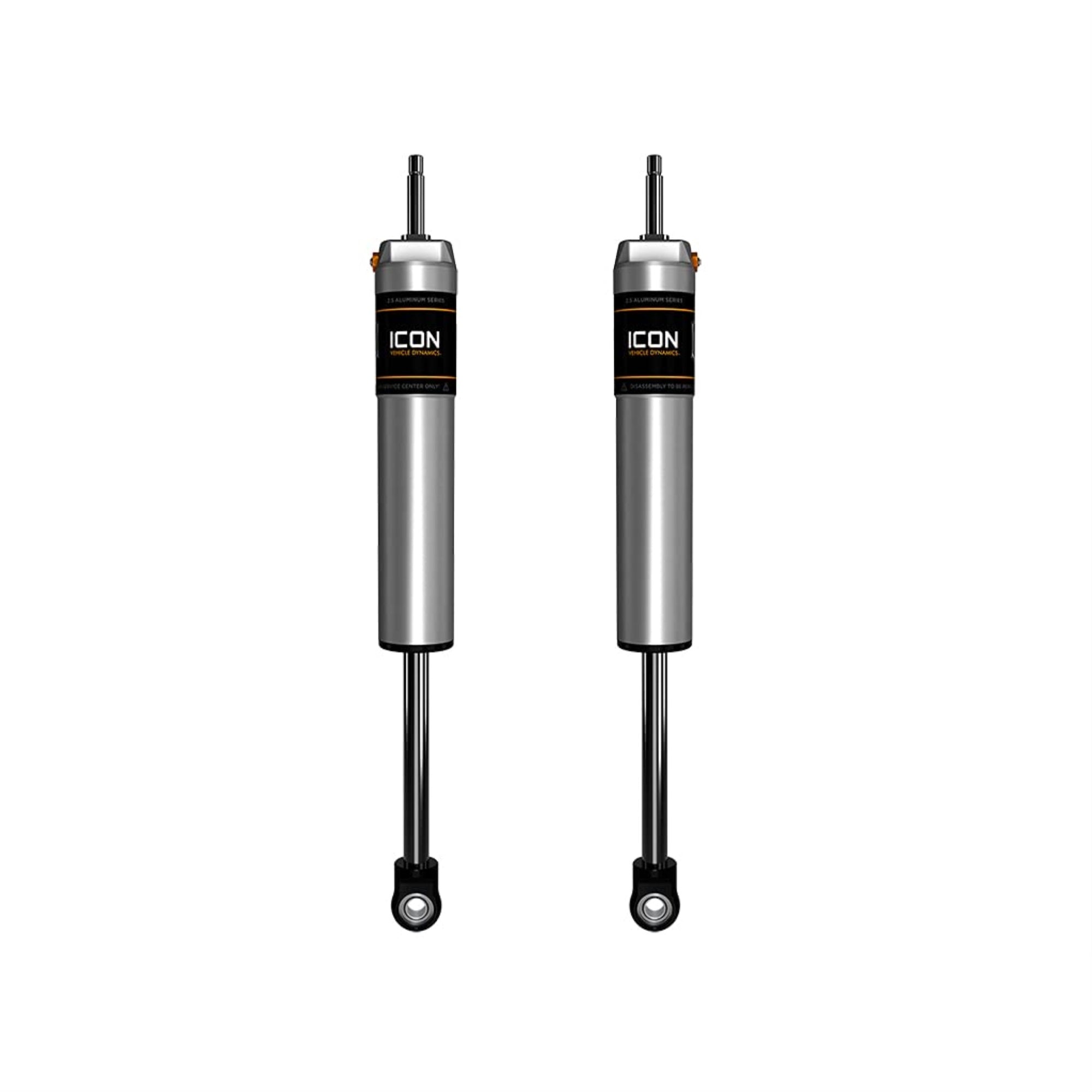 Icon 0-2' Lift, Rear, 2.5 Vs Shocks, Pair, Compatible With 2008-Up Land Cruiser, 57625P