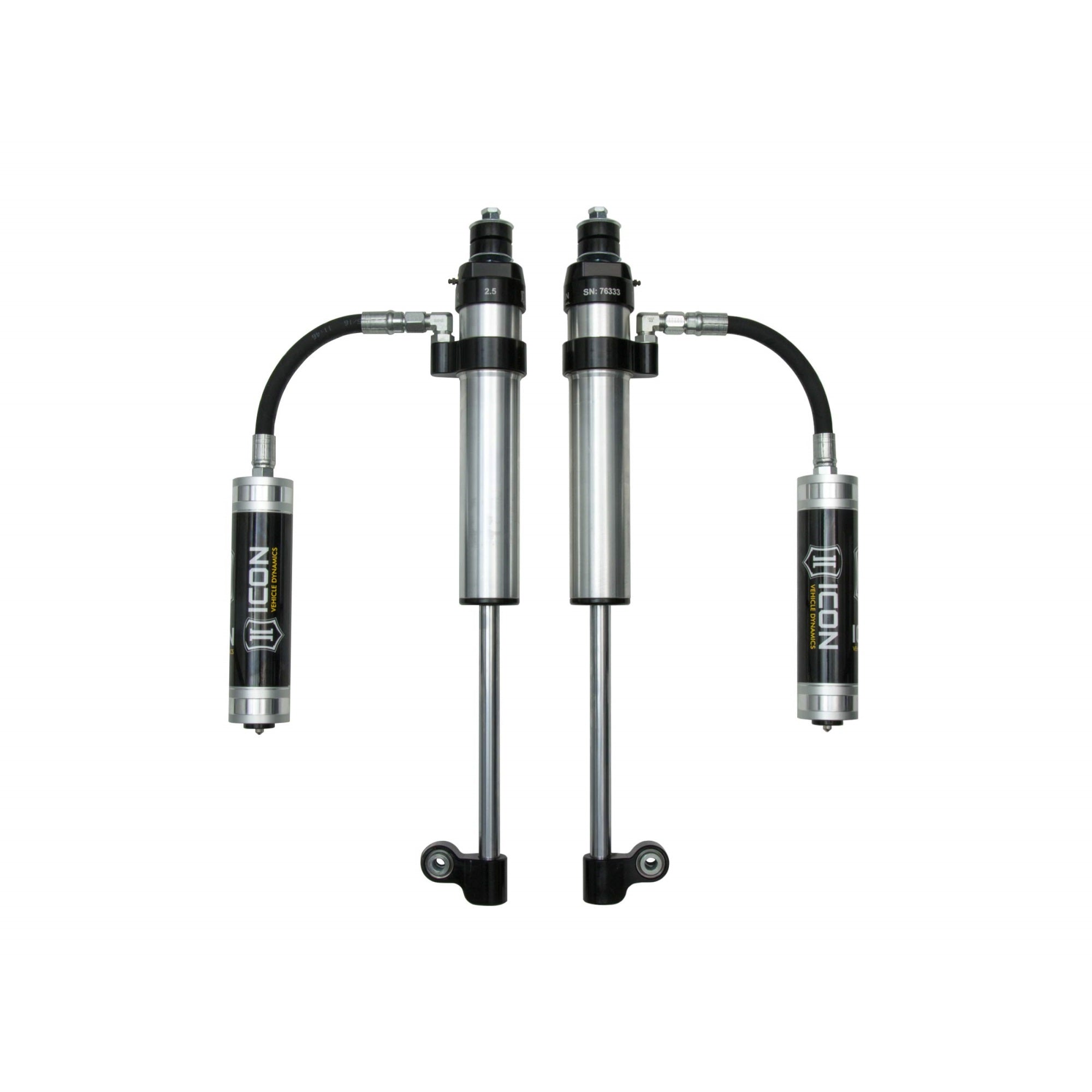 Icon 0-2.625' Lift, Rear, 2.5 Rtx Omega Rr Shocks, Pair, Compatible With 2005-Up Toyota Tacoma, 57826P