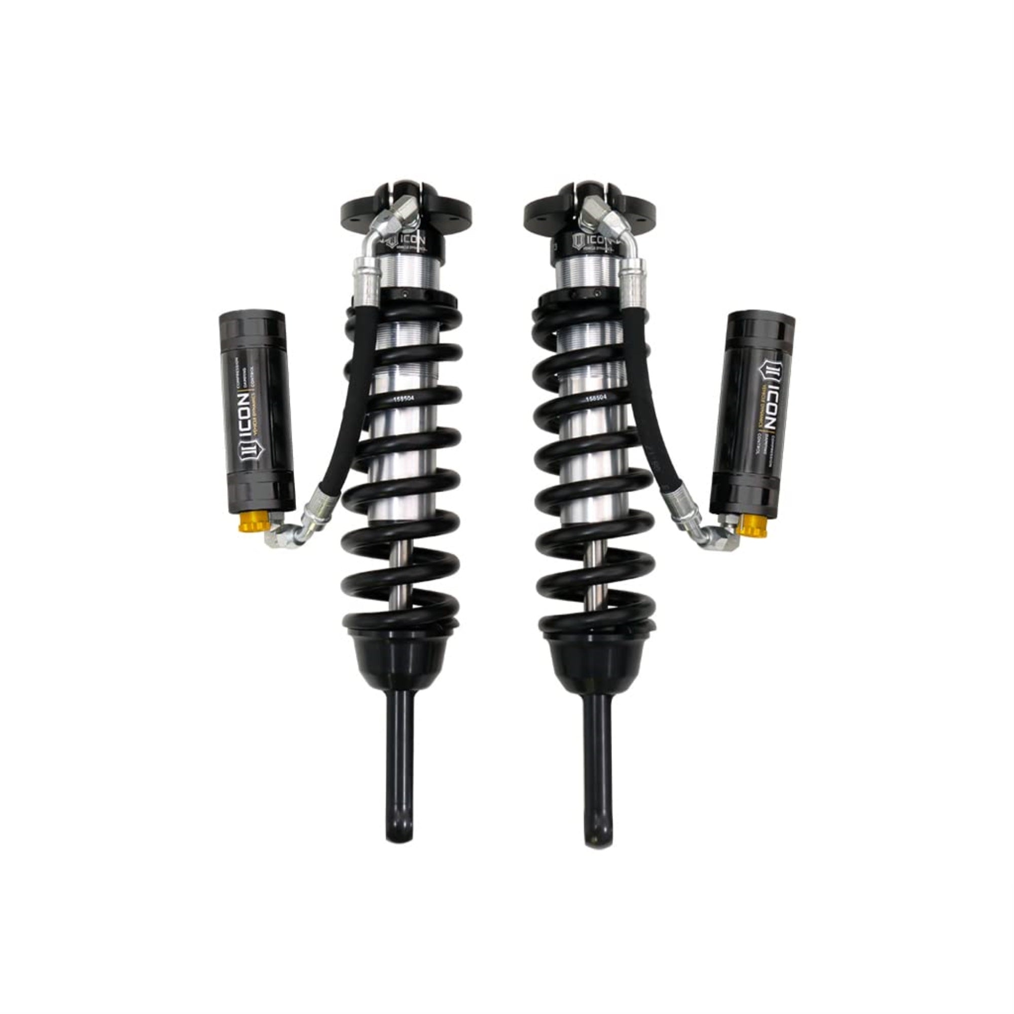 Icon Vehicle Dynamics Icon 2.5 Vs Extended Travel, Remote Reservoir/Cdcv Coilover Kit, Compatible With 2005-Up Toyota Tacoma, 58735C