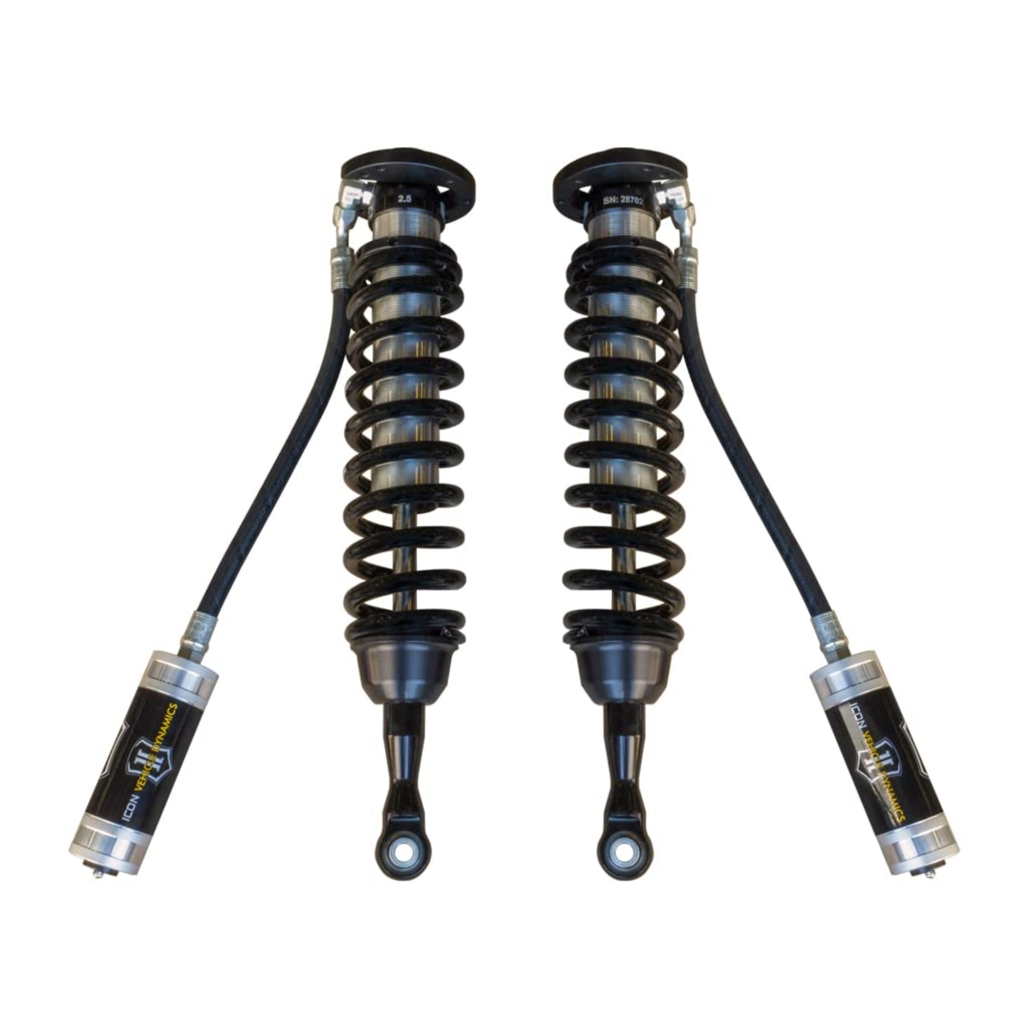 Icon 2.5 Vs Remote Reservoir Coilover Kit, Compatible With 2007-21 Toyota Tundra, 58750